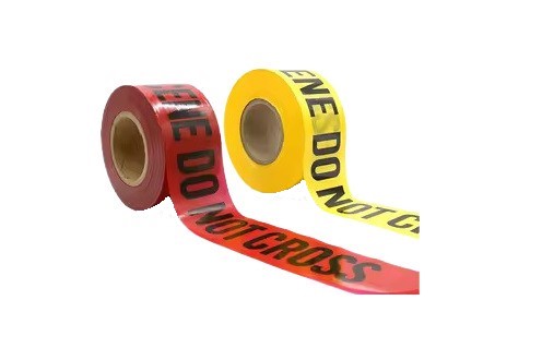 Les rubans de délimitation sont fabriqués en LDPE dans différentes tailles et couleurs.